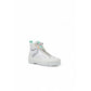 Superga White Fabric Chunky Sneakers