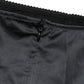 Dolce & Gabbana Black Silk Blend High Waist Girdle Panty Underwear