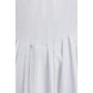Max Mara White Cotton Casual Dress