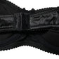 Dolce & Gabbana Black Semi-Pad Underwire Balconette Bra Underwear