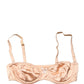 Dolce & Gabbana Beige Semi-Pad Underwire Balconette Bra Underwear