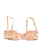 Dolce & Gabbana Beige Semi-Pad Underwire Balconette Bra Underwear