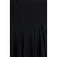 Max Mara Black Cotton Casual Dress