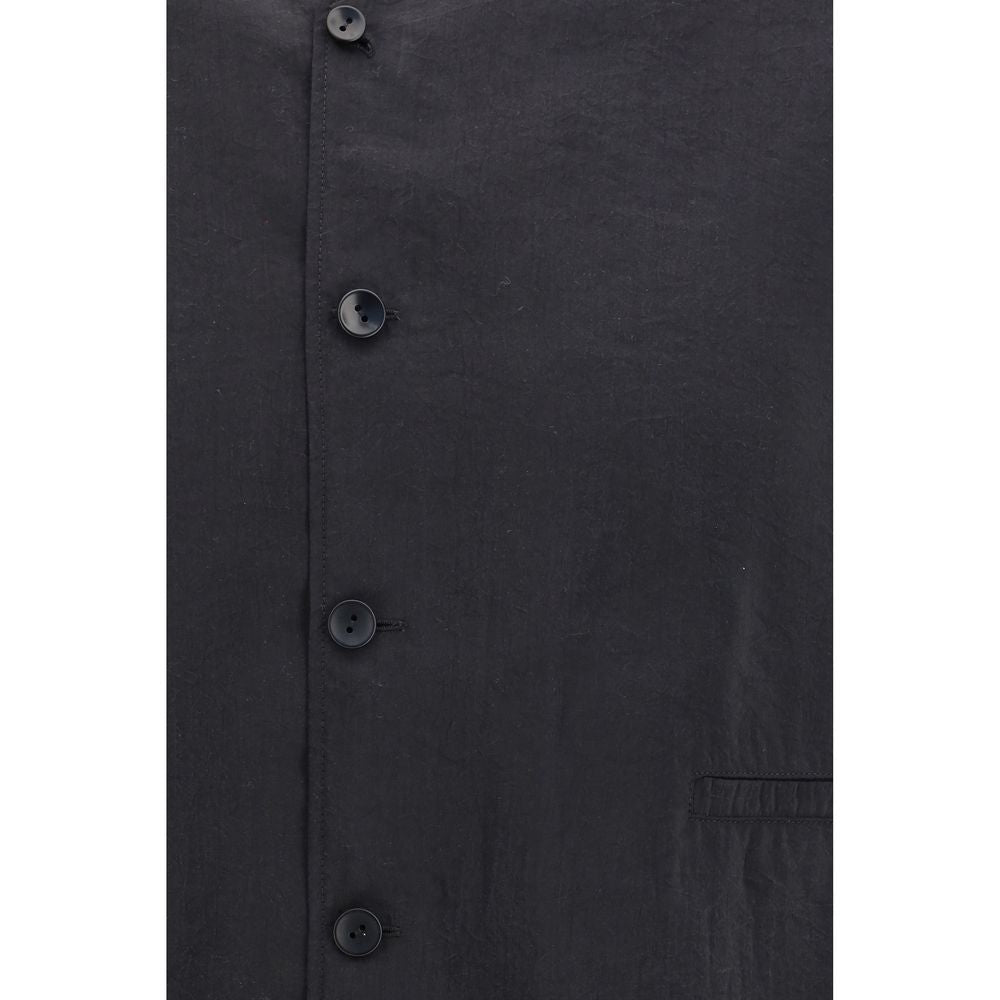 Lemaire Black Silk Shirt