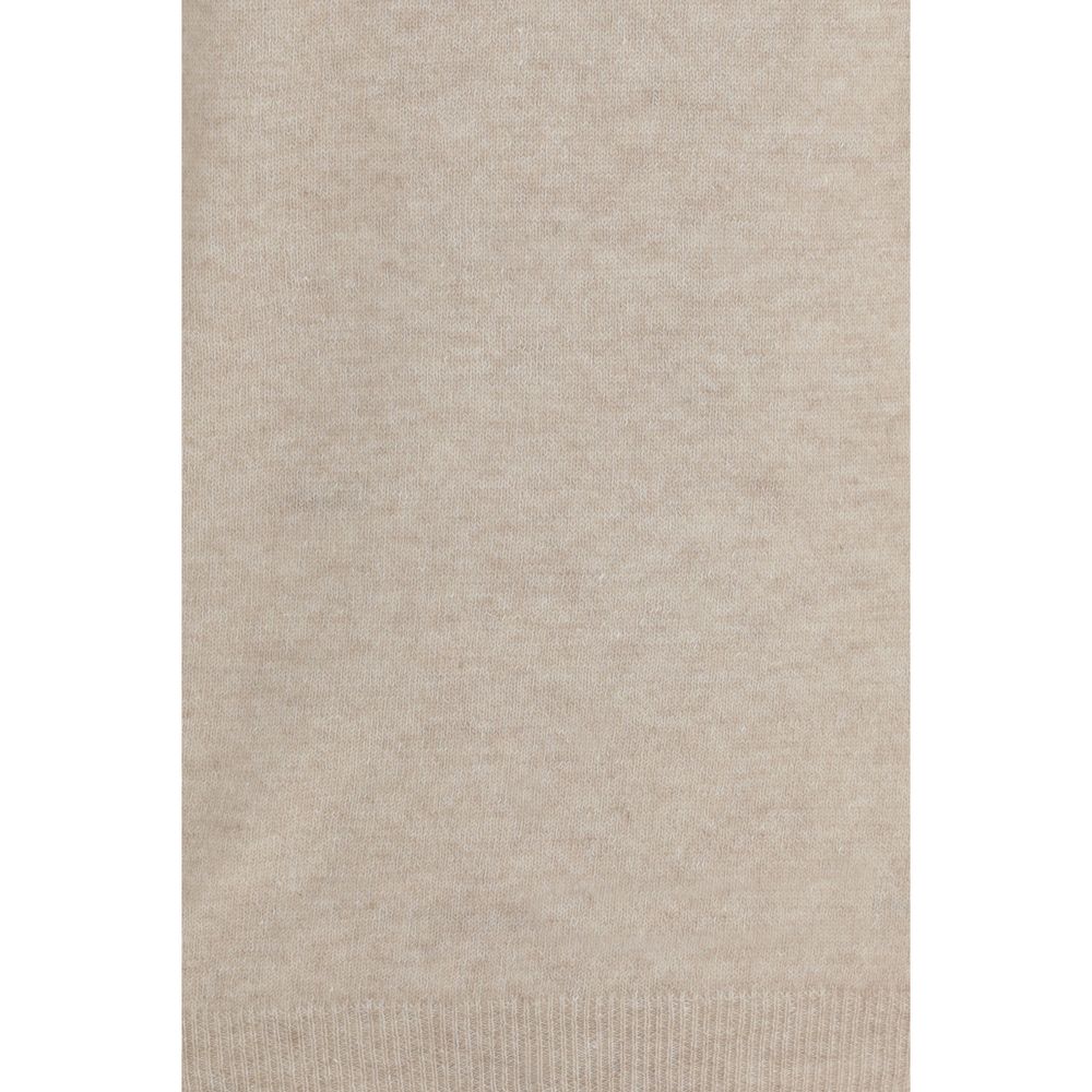 Aragona Cashmere Beige Cashmere Sweater