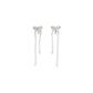 Self-Portrait Silver Brass Earrings