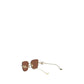 Valentino Garavani Brown Metal Sunglasses