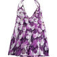 Roberto Cavalli Multicolor Patterned Halter Neck Underwear