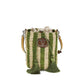 Valentino Garavani Bicolor Raffia Backet Bag