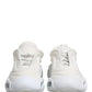 Dolce & Gabbana White Slip On Wave Low Top Sneakers Shoes