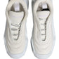 Dolce & Gabbana White Slip On Wave Low Top Sneakers Shoes