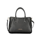 Mario Valentino Nero Poliuretano Women's Bag with Adjustable Shoulder Strap