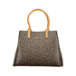 Mario Valentino Brown Polyurethane Women's Bag