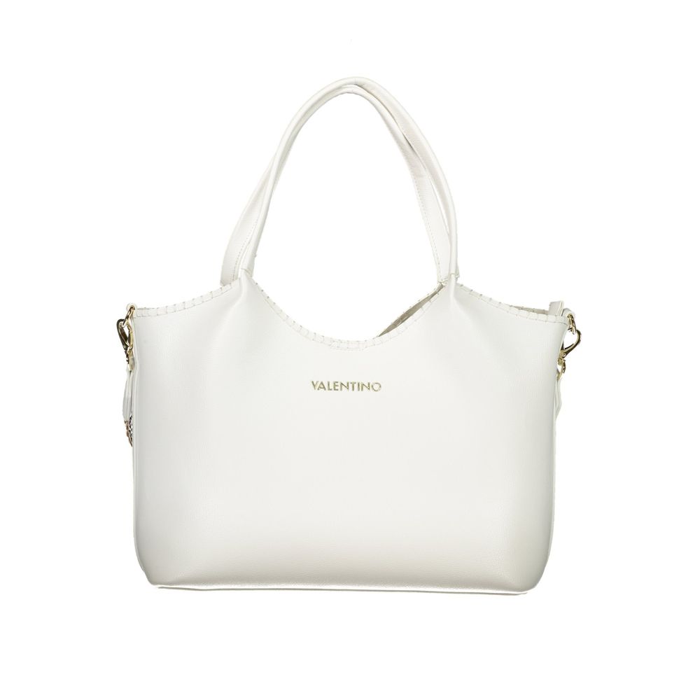 Mario Valentino "White Polyurethane Women's Bag"
