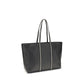 Valentino Garavani Black Calf Leather Bos Taurus Shoulder Bag