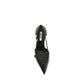 Prada Black Goatskin High Heel Pumps
