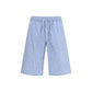 Dolce & Gabbana Blue Cotton Bermuda Shorts