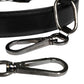 Dolce & Gabbana Black Leather Silver Chain Bag Accessory Shoulder Strap