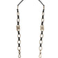 Dolce & Gabbana Black Leather Gold Chain Bag Accessory Shoulder Strap