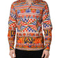 Dolce & Gabbana Multicolor Sicilian Carretto Twill Cotton Men Shirt