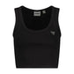 Guess Jeans Black Viscose Women's Tank Top