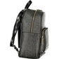Mario Valentino Black Polyurethane Womens Backpack