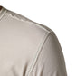 Dolce & Gabbana White Long Sleeves Henley Pullover Sweater