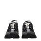 Versace Black Fabric Athletic Sneakers