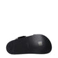 Jil Sander Black Leather Slippers