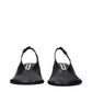 Jil Sander Black Leather High Heel Pumps