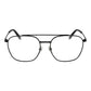 Fila Black Stainless Steel Glasses (Frames)