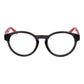 Fila Black Cellulose Acetate Glasses (Frames)