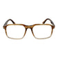 Police Brown Cellulose Acetate Glasses (Frames)