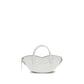 Fiorucci White Calf Leather Bos Taurus Shoulder Bag
