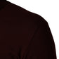 Dolce & Gabbana Maroon Collared Short Sleeves Polo T-shirt