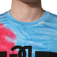 Dolce & Gabbana Multicolor Tie Dye Cotton Sleeveless T-shirt