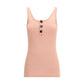 Chloé Multicolor Cotton Sleeveles T-Shirt