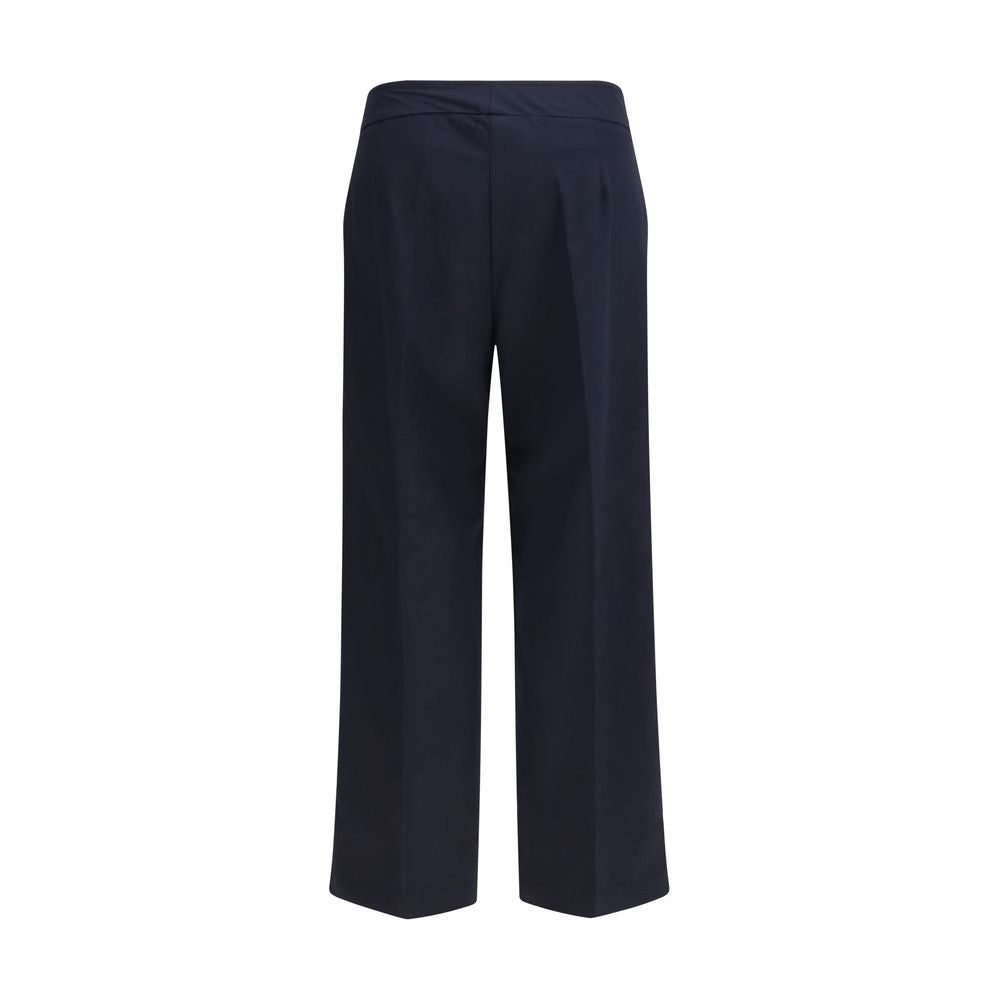 Avenue Montaigne Blue Polyester Casual Pants