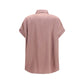 Brunello Cucinelli Multicolor Silk Shortsleeve Shirt