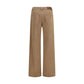 Brunello Cucinelli Brown Cotton Straight-Leg Jeans