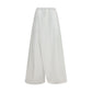 Marni White Cotton Casual Pants