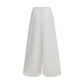Marni White Cotton Casual Pants