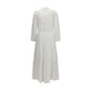 Marant Etoile White Cotton Casual Dress