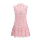 Self-Portrait Multicolor Polyester Casual Dress