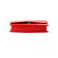 Burberry Hampshire Small Red Embossed Logo Smooth Leather Crossbody Bag