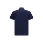Moose Knuckles Blue Cotton Polo Shirt