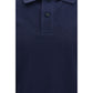 Moose Knuckles Blue Cotton Polo Shirt