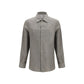 Brunello Cucinelli Bicolor Linen Dress Shirt
