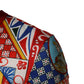 Dolce & Gabbana Multicolor Carretto Print Crew Neck T-shirt