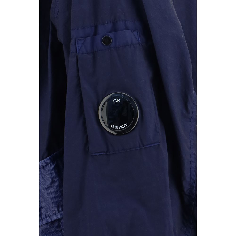 C.P. Company Blue Polyamide Bomber